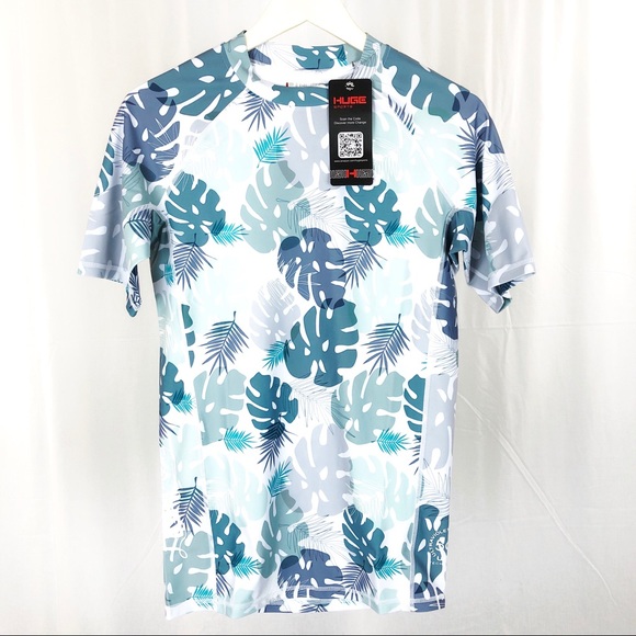 (C-12) Huge Sports Compression Surf Top Medium - Picture 1 of 6